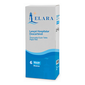 Lençol Hospitalar Branco 6 Rolos 50x50m