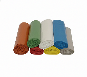 Saco de Lixo Colorido 100L P5 Coleta Seletiva 100 und