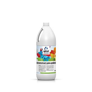 Limpa Alumínio 2L Desincrustante Diluição 1:10