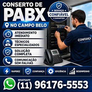 Conserto de PABX no Campo Belo (11) 2011-4286