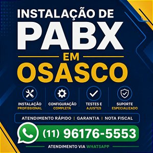 Instalação de PABX em Osasco