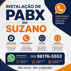Instalação de PABX em Suzano