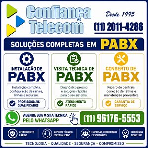 Conserto de PABX MODULARE