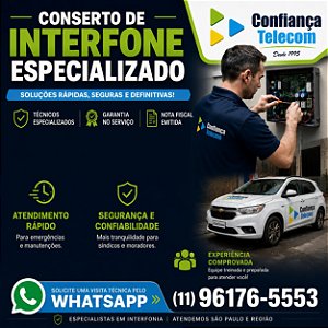 Conserto de Interfone em Condomínio