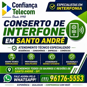 Conserto de Interfone em Santo André