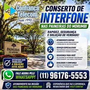 Conserto de Interfone nas Paineiras do Morumbi