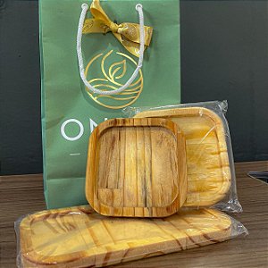 Bandeja de Madeira - Onbio