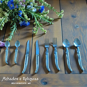 Faqueiro Laggiolli - 48 Peças em Aço Inox - Novo, Sem Uso