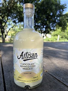 Artisan Licor Fino de Chocolate Branco com Abacaxi 750ml