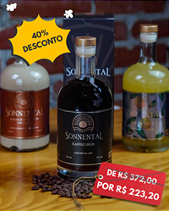 Kit 03 Licores Sonnental 750ml