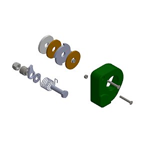 KIT FRICCAO CATRACA ROBUSTEC 1015 F