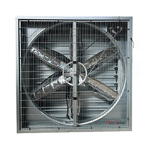EXAUSTOR AXIAL 1380x1380x450 QUADRADO 50' (1,38M) MOTOR 1.5CV TRIFASICO 220/380V