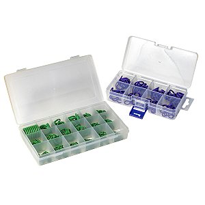 Kit Oring de Vedação - Verde 260pçs e Roxo 119pçs