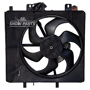 Eletroventilador C 3 Carenado Original Com Módulo - Peugeot Citroen