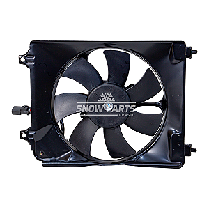 Eletroventilador Honda New Civic 2006-2011 Com Resistência e Carenagem 7 Pás 280mm