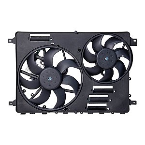 Eletroventilador Duplo com Carenagem e Resistência Land Rover Discovery Evoque Freelander 2015-2019