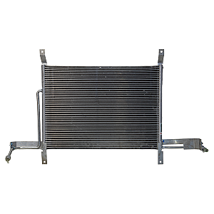 Condensador Ford F-1000 1993-1996 Saída Para Dois Lados