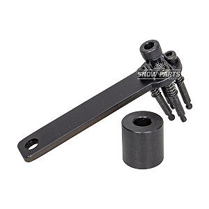 Saca Rolamento Eixo Compressor Chevrolet Onix