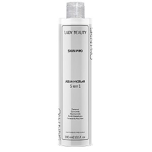 Água Micelar 5 em 1 Skin Pro 310 ml Lady Beauty
