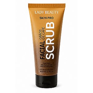 Scrub Facial Grãos de Café Skin Pro 100 ml Lady Beauty