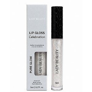 Lip Gloss Celebration Pure Glow 5 ml Lady Beauty