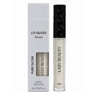 Lip Gloss Snow Pure Glow 5 ml Lady Beauty