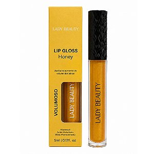 Lip Gloss Honey Volumoso 5 ml Lady Beauty
