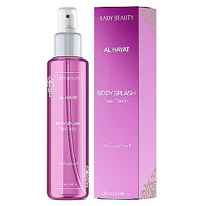 Body Splash Al Hayat Candy 130 ml Lady Beauty