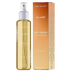 Body Splash Al Hayat Qahwa 130 ml Lady Beauty