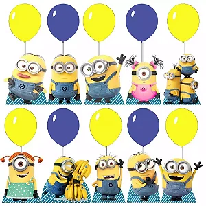 Minions Centro de Mesa