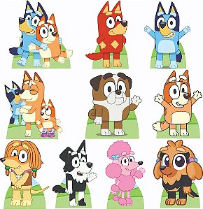 Bluey e Bingo Displays