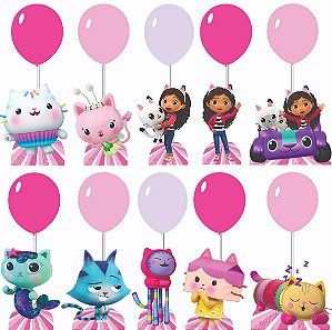 A CASA MÁGICA DA GABBY CENTRO DE MESA