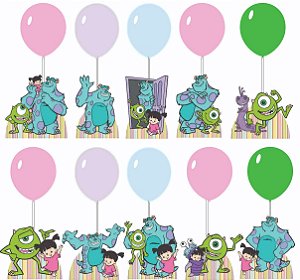 Monstros S.A Centro de Mesa