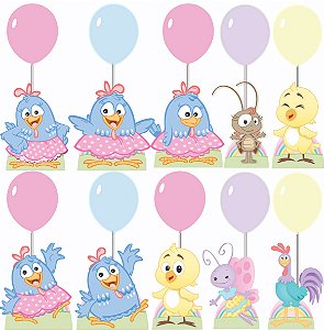 Galinha Pintadinha Candy Centro de Mesa