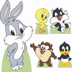 Looney Tunes 1 Display de Chão e 4 de Mesa