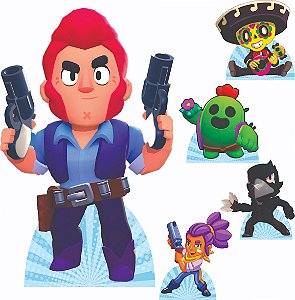 Brawl Stars 1 Display de Chão e 4 de Mesa