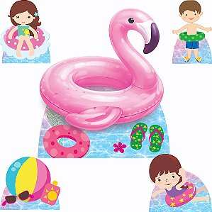 Pool Party 1 Display de Chão e 4 de Mesa