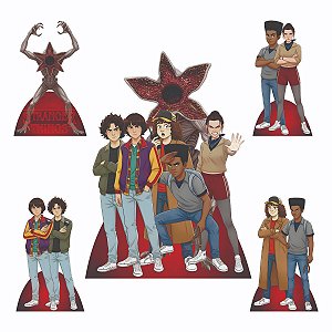 Stranger Things 1 Display de Chão e 4 de Mesa