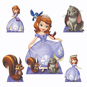 Princesinha Sofia 1 Display de Chão e 4 de Mesa
