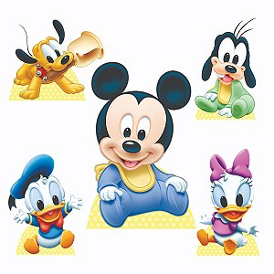 Turma do Mickey Baby 1 Display de Chão e 4 de Mesa
