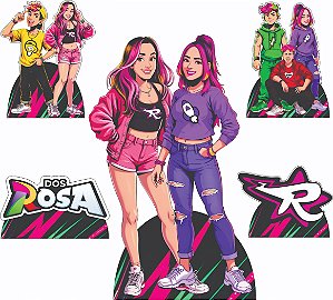 Emily e Vicky 1 Display de Chão e 4 de Mesa