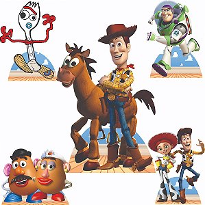 Toy Story 1 Display de Chão e 4 de Mesa
