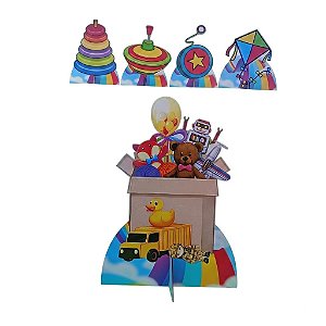 Brinquedos Antigos 1 Display de Chão e 4 de Mesa