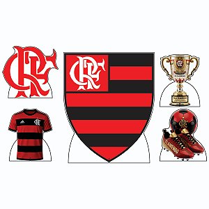 Flamengo 1 Display de Chão e 4 de Mesa