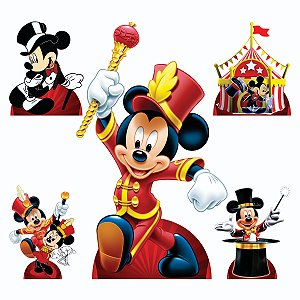 Circo do Mickey 1 Display de Chão e 4 de Mesa