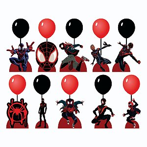 Miles Morales Centro de Mesa