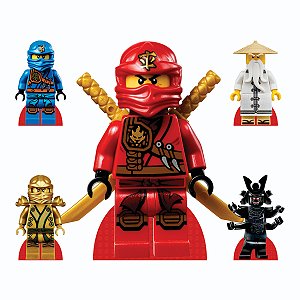 NinjaGo 1 Display de Chão e 4 de Mesa