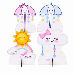 Chuva de Benção 4 Displays 25cm