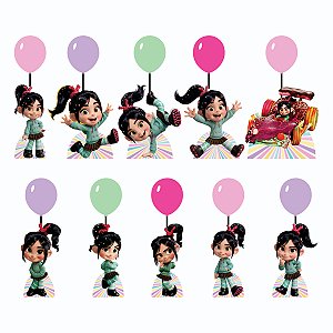 Vanellope Centro de Mesa