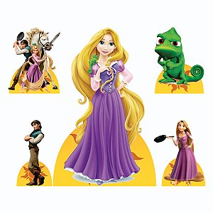 Rapunzel 1 Display de Mesa e 4 de Chão